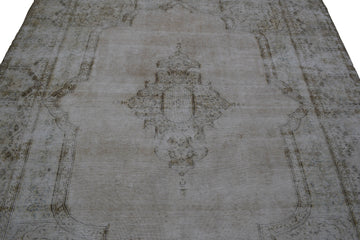 DISTRESSED Vintage Persian Rug, 280 x 363 cm