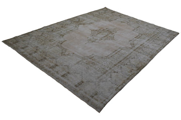 DISTRESSED Vintage Persian Rug, 280 x 363 cm