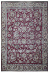 DISTRESSED Hand Knotted Vintage Persian Rug, 290 x 377 cm (Clearance)