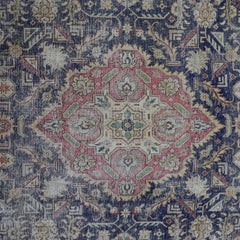 DISTRESSED Hand Knotted Vintage Persian Rug, 285 x 383 cm (Clearance)