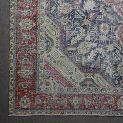 DISTRESSED Hand Knotted Vintage Persian Rug, 285 x 383 cm (Clearance)