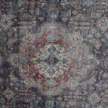 DISTRESSED Hand Knotted Vintage Persian Rug, 285 x 381 cm (Clearance)