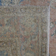DISTRESSED Hand Knotted Vintage Persian Rug, 303 x 363 cm (Clearance)