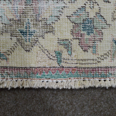 DISTRESSED Hand Knotted Vintage Persian Rug, 292 x 378 cm (Clearance)