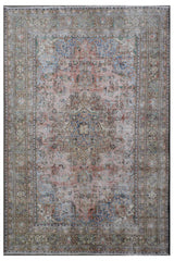 DISTRESSED Hand Knotted Vintage Persian Rug, 188 x 288 cm (Clearance)