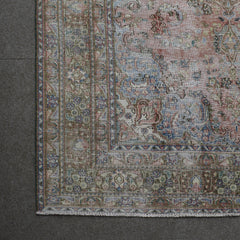 DISTRESSED Hand Knotted Vintage Persian Rug, 188 x 288 cm (Clearance)