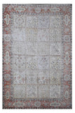 DISTRESSED Hand Knotted Vintage Persian Rug, 200 x 305 cm (Clearance)