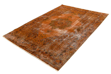 OVERDYED Vintage Persian Rug, 227 x 310 cm