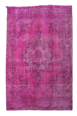 OVERDYED Vintage Persian Rug, 287 x 375 cm