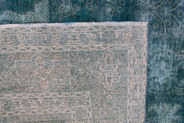 OVERDYED Vintage Persian Rug, 292 x 388 cm