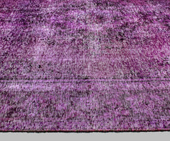 OVERDYED Hand Knotted Vintage Persian Rug, 227 x 330 cm (Clearance)