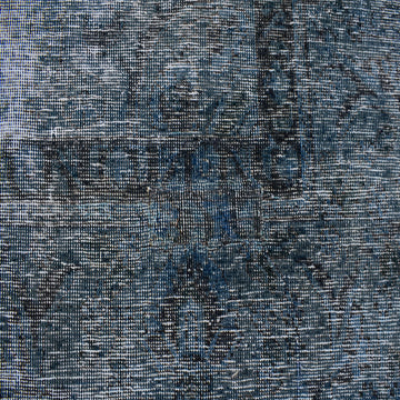 OVERDYED Hand Knotted Vintage Persian Rug, 275 x 360 cm