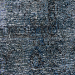 OVERDYED Hand Knotted Vintage Persian Rug, 275 x 360 cm