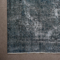 OVERDYED Hand Knotted Vintage Persian Rug, 275 x 360 cm