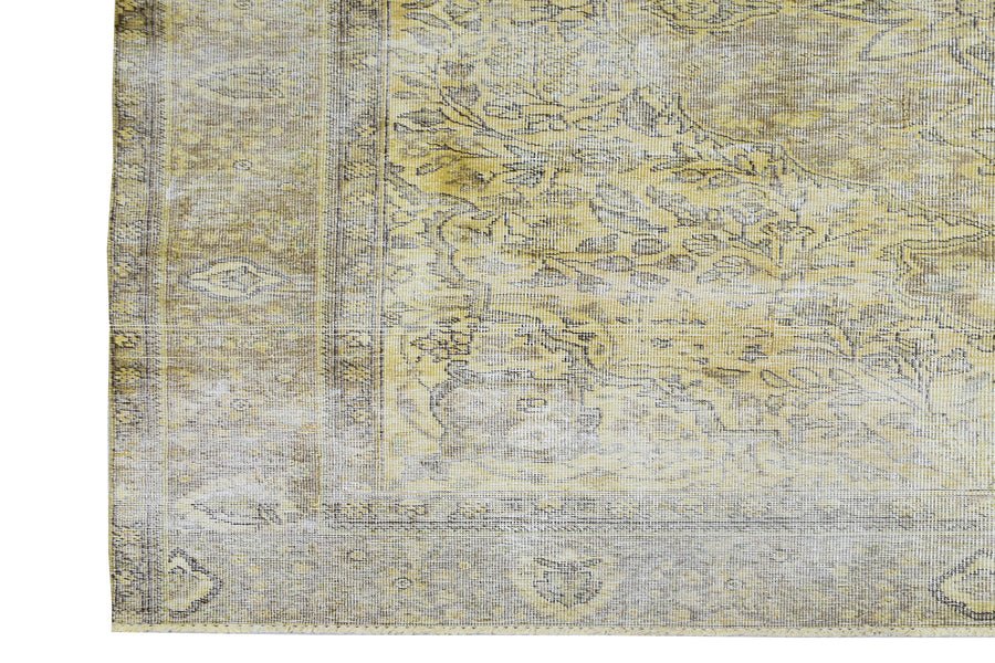 OVERDYED Vintage Persian Rug, 206 x 264 cm