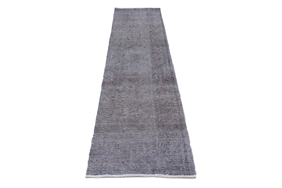OVERDYED Vintage Persian Runner, 84 x 336 cm