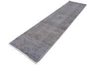 OVERDYED Vintage Persian Runner, 84 x 336 cm