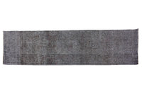 OVERDYED Vintage Persian Runner, 84 x 336 cm
