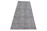 OVERDYED Vintage Persian Runner, 115 x 287 cm