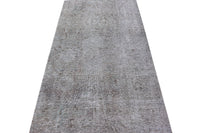 OVERDYED Vintage Persian Runner, 115 x 287 cm