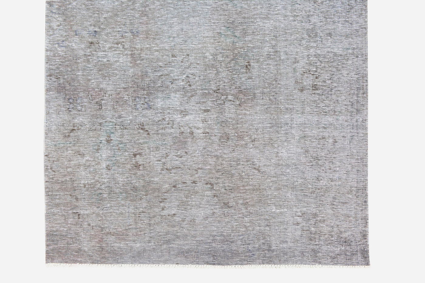 Vintage Overdyed Persian Runner Rug – Ivory Whisper