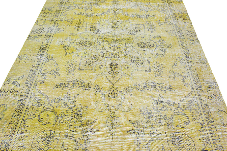 OVERDYED Vintage Persian Rug, 167 x 264 cm