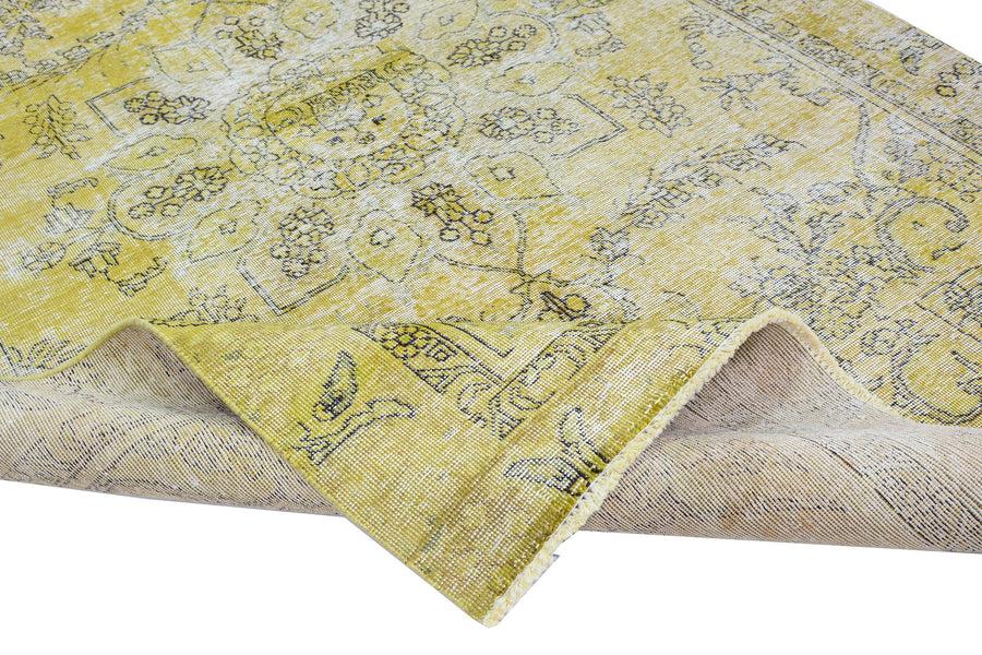 OVERDYED Vintage Persian Rug, 167 x 264 cm