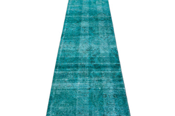 OVERDYED Vintage Persian Runner, 80 x 390 cm (New Arrival)