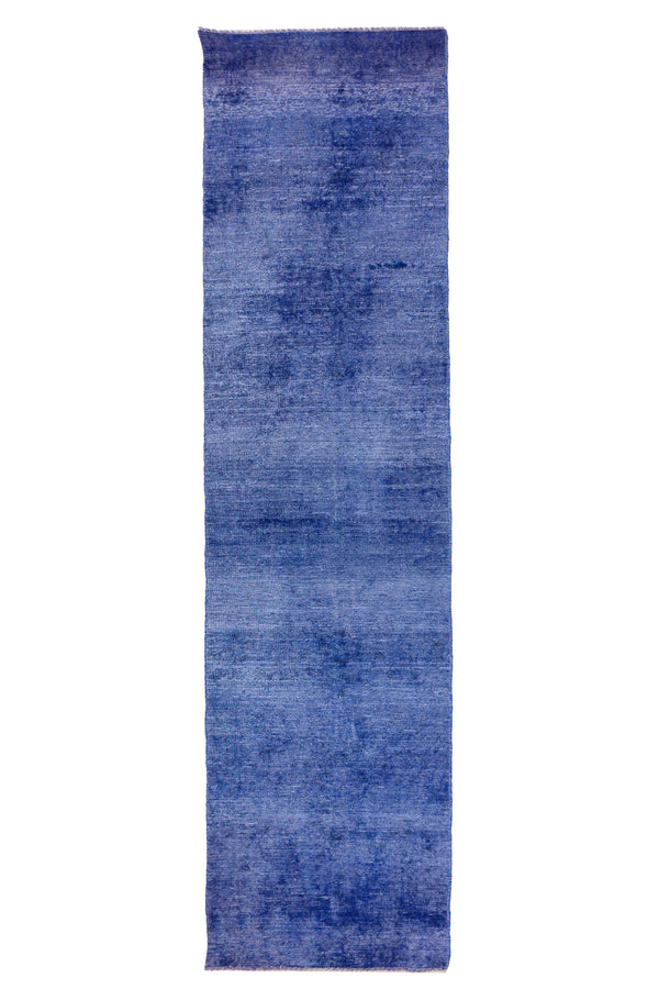 OVERDYED Vintage Persian Runner, 85 x 380 cm