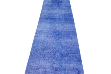 OVERDYED Vintage Persian Runner, 85 x 380 cm (New Arrival)