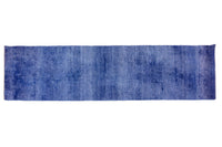 OVERDYED Vintage Persian Runner, 85 x 380 cm