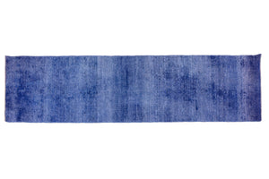OVERDYED Vintage Persian Runner, 85 x 380 cm