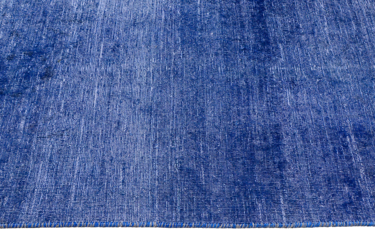 Vintage Overdyed Persian Runner Rug – Ocean Drift