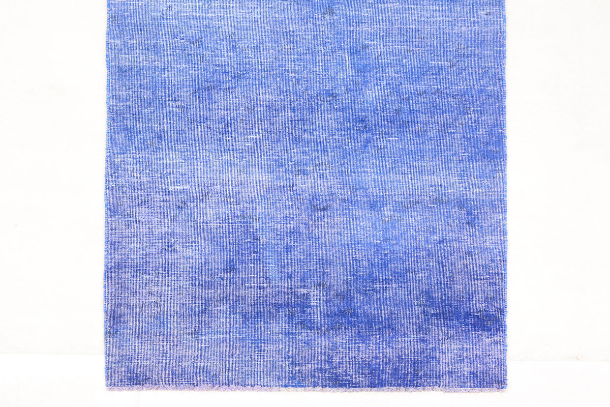 Vintage Overdyed Persian Runner Rug – Ocean Drift