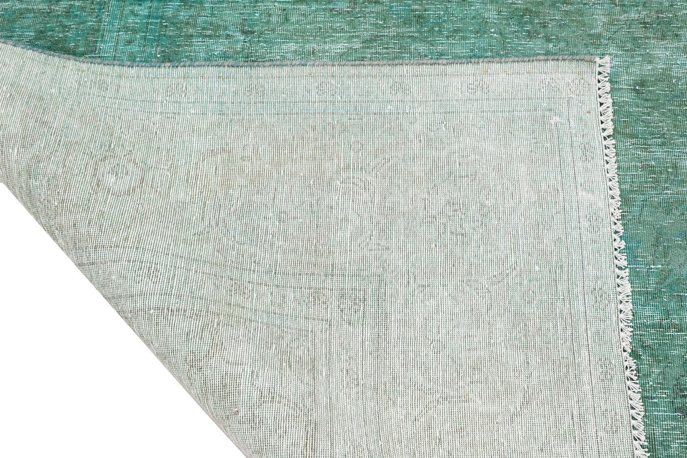 Vintage Overdyed Persian Rug – Ocean Whisper