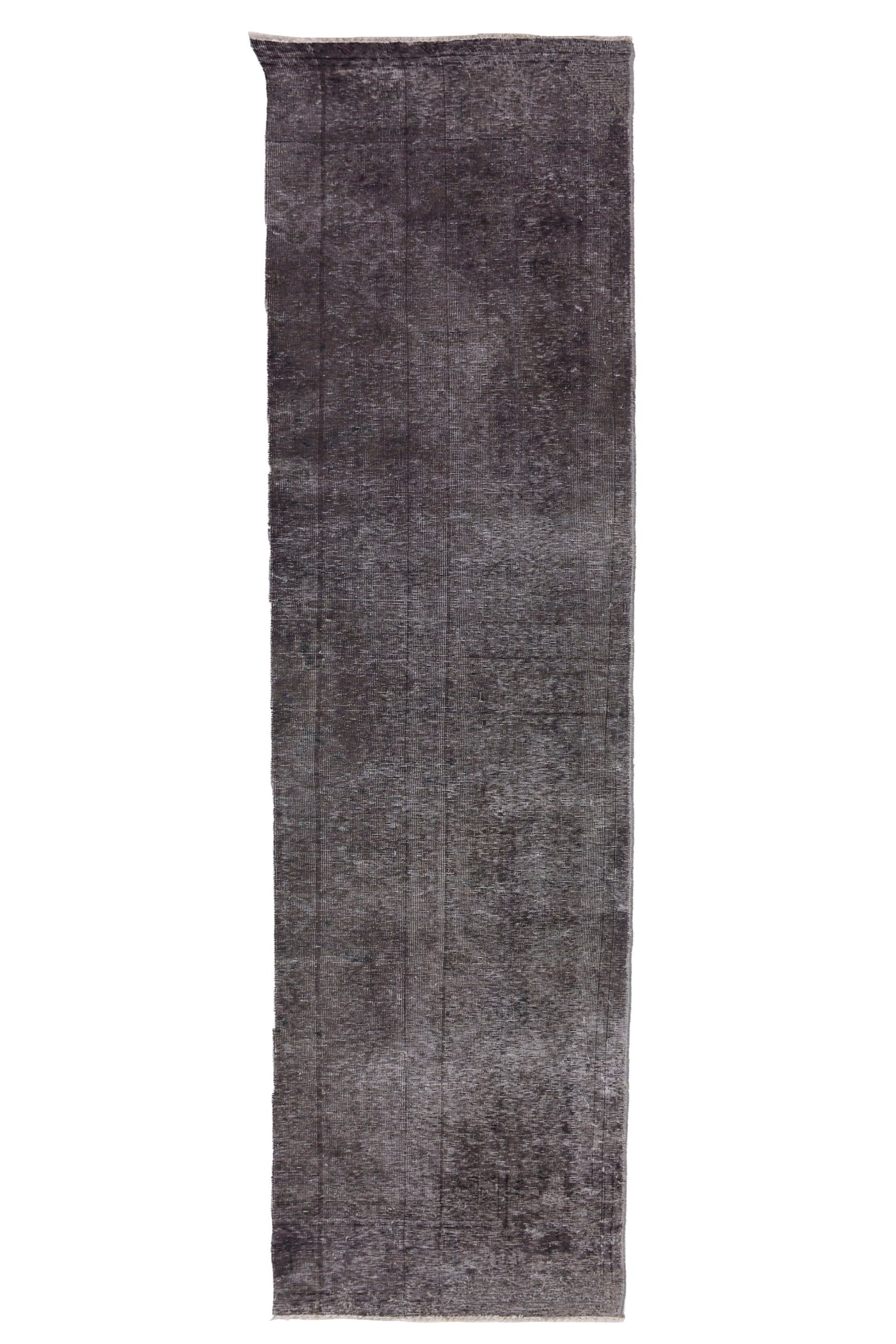 Vintage Overdyed Persian Runner Rug – Shadow Whisper