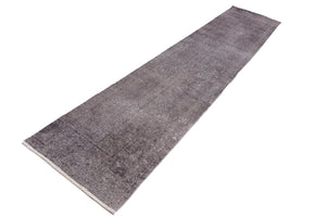 OVERDYED Vintage Persian Runner, 83 x 383 cm (TOD-1711)