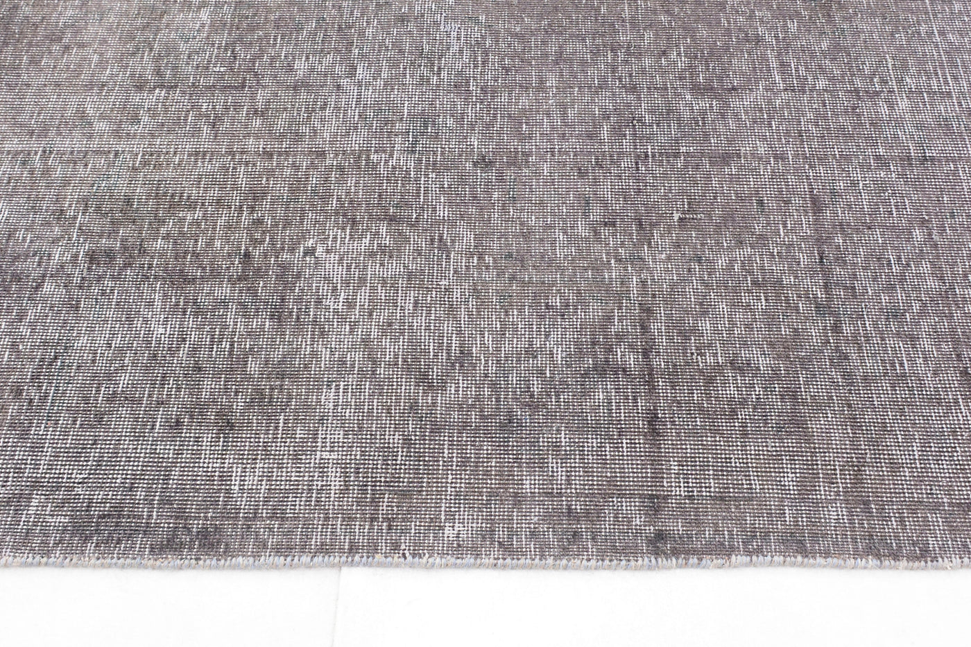 Vintage Overdyed Persian Runner Rug – Shadow Whisper