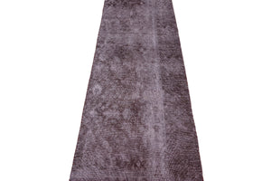 OVERDYED Vintage Persian Runner, 84 x 366 cm