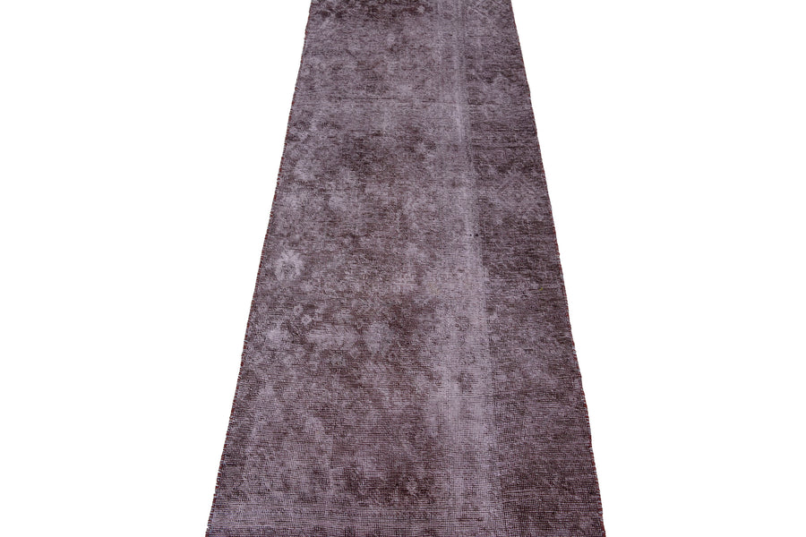 OVERDYED Vintage Persian Runner, 84 x 366 cm
