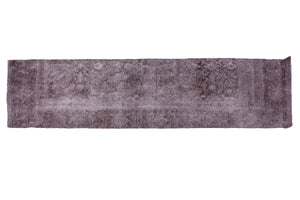 OVERDYED Vintage Persian Runner, 84 x 366 cm