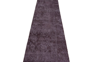 OVERDYED Vintage Persian Runner, 80 x 368 cm