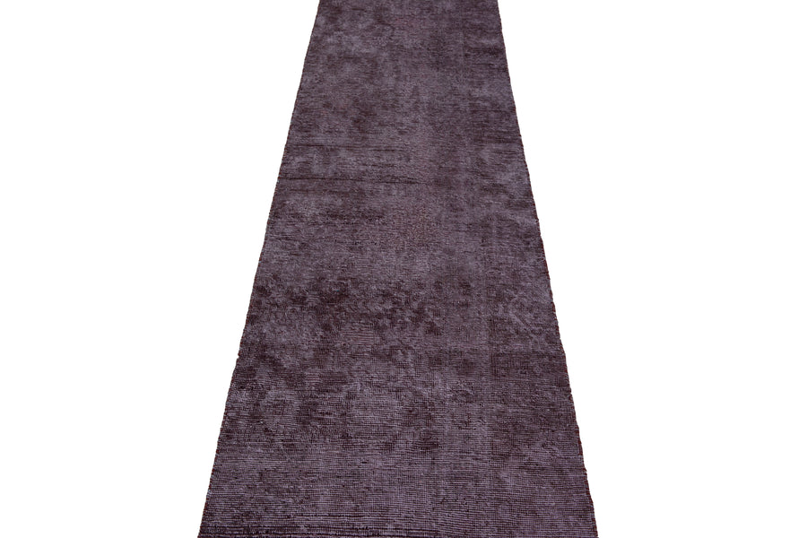 OVERDYED Vintage Persian Runner, 80 x 368 cm