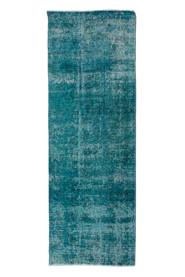 OVERDYED Vintage Persian Runner, 107 x 280 cm