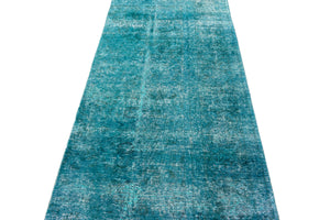 OVERDYED Vintage Persian Runner, 107 x 280 cm