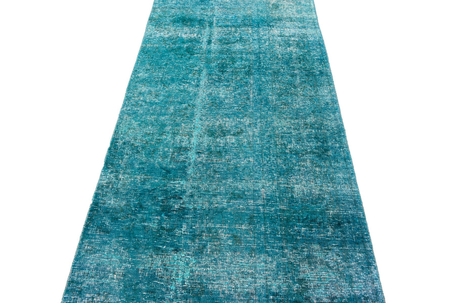OVERDYED Vintage Persian Runner, 107 x 280 cm