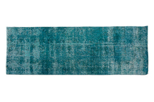 OVERDYED Vintage Persian Runner, 107 x 280 cm