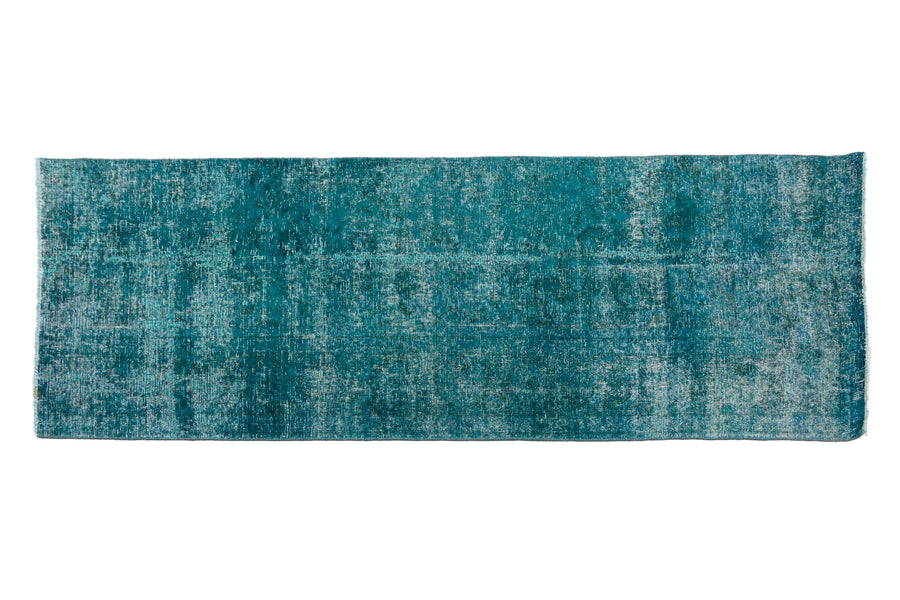 OVERDYED Vintage Persian Runner, 107 x 280 cm