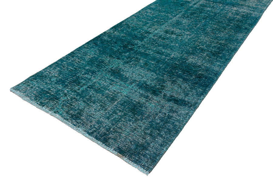 OVERDYED Vintage Persian Runner, 107 x 280 cm