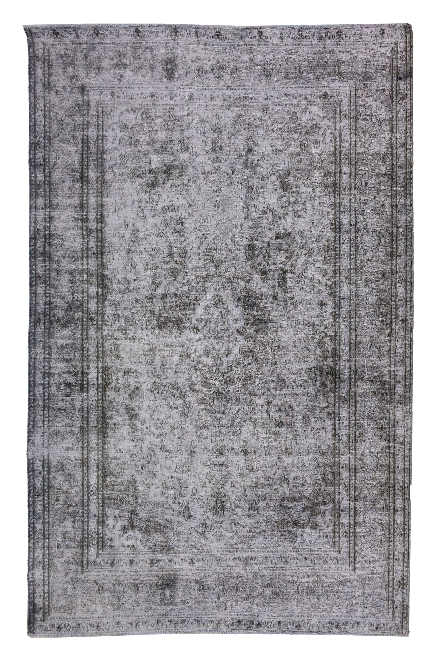 Vintage Overdyed Persian Rug – Pearl Patina